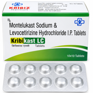 Kribikast LC - Montelukast & Levocitrizine Tablets | Kribiz Healthcare